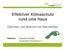 Effektiver Klimaschutz rund ums Haus - Dämmen und Wohnen mit Naturstoffen. Energieagentur Regensburg e.v.