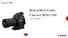 Quick Start Guide Cinema EOS C100