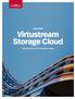 Datenblatt Virtustream Storage Cloud