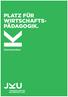 Platz für Wirtschaftspädagogik. Diplomstudium