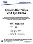 Epstein-Barr Virus VCA IgG ELISA