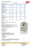 ef cooling - FURRER Industriekühlung GmbH Technische Daten Wasserkühlgeräte EPI-A 2 - EPI-A 6