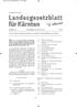 Landesgesetzblatt für Kärnten