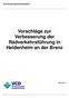 VCD Kreisverband Heidenheim. Vorschläge zur Verbesserung der Radverkehrsführung in Heidenheim an der Brenz