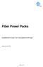 Fiber Power Packs. Entgeltbestimmungen und Leistungsbeschreibungen. Gültig ab 28. April Seite 1 von 11