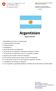 Argentinien. Agrarstatistik