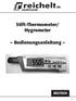 Stift-Thermometer/ Hygrometer. Bedienungsanleitung DEUTSCH