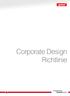 Corporate Design Richtlinie