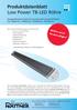 Produktdatenblatt Low Power T8-LED Röhre