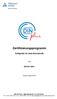 Zertifizierungsprogramm