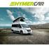 HYMERCAR auf Fiat-Chassis mit Bad. Highlights. Steckbrief. Highlights. HYMERCAR auf Fiat-Chassis Campingbus mit Bad