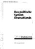 Das politische System Deutschlands
