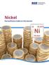 Nickel Rohstoffwirtschaftliche Steckbriefe