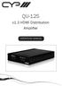 QU-12S. v1.3 HDMI Distribution Amplifier OPERATION MANUAL
