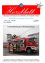 Hausmagazin des Seniorenzentrum Katharina von Hohenstadt, Limbach. Feuerwehrübung im Seniorenzentrum