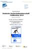 Deutsche Hochschulmeisterschaft Feldhockey 2014