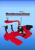 Made in Germany. Montiermaschinen