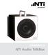 HANDBUCH. NTi Audio TalkBox