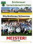 Breitenauer Gemeindenachrichten SVg Breitenau/Schwarzau MEISTER! 1. Klasse Süd