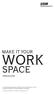 WORK SPACE PREISLISTE MAKE IT YOUR