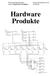 Werkstatt Multiplikation Posten: Hardware Produkte. Informationsblatt für die Lehrkraft. Hardware Produkte