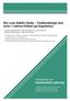 Die Lean Habits Study Studiendesign und erste 1-Jahres-Follow-up-Ergebnisse