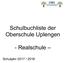 Schulbuchliste der Oberschule Uplengen. - Realschule