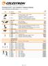 Preisliste. Preisliste 5/2017 zum Celestron Teleskop Katalog. Teleskop-Serien