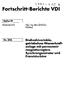 Fortschritt-Berichte VDI