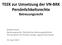 TEEK zur Umsetzung der VN-BRK Persönlichkeitsrechte Betreuungsrecht