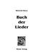 Heinrich Heine. Buch der Lieder. Melzer Verlag