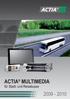 ACTIA MULTIMEDIA. für Stadt- und Reisebusse