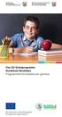 Das EU-Schulprogramm Nordrhein-Westfalen Programmteil Schulobst und -gemüse