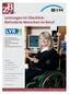 Leistungen im Überblick: Behinderte Menschen im Beruf