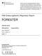 FORESTER. PSM-Zulassungsbericht (Registration Report) /00. Stand: SVA am: Lfd.Nr.: 13