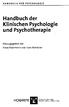 Handbuch der Klinischen Psychologie und Psychotherapie