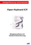 Belegerfassung automatisiert. Paper Keyboard ICR. Beleglesesoftware mit Handschriftenerkennung