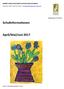 Schulinformationen. April/Mai/Juni 2017 MARIE-LUISE-KASCHNITZ-SCHULE BOLLSCHWEIL. Bollschweil, Thema: Frühlingsstrauß Klasse 3 und 4