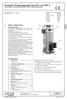 Kompakt-Pumpenaggregat Typ HK 4 und HKF 4 für Durchlauf- und Aussetzbetrieb; Ein-, Zwei- oder Dreikreispumpe