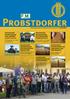 Kundenmagazin der Probstdorfer Saatzucht ausgabe 5 DER LANDWIRT PRODUKTION. EU-Programme zur Lebensmittelsicherheit.