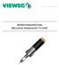VIEWEG. Dosier- und Mischtechnik. Bedienungsanleitung Microshot Nadelventil TS-5440