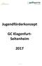 Jugendförderkonzept. GC Klagenfurt- Seltenheim. 1 S e i t e