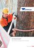 STRATOS. High-Performance Faserseile für die Forstwirtschaft