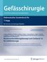 Gefässchirurgie. Elektronischer Sonderdruck für T. Hupp. Musterweiterbildungskonzept zum Facharzt/-in für Gefäßchirurgie