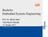 Bachelor Embedded Systems Engineering