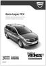 Dacia Logan MCV PREISE GÜLTIG AB DATEN STAND ** Offizieller Sponsor der Dacia Vikings