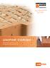 Unipor Coriso. Schnelle, sichere und einfache Verarbeitung