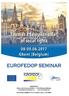EUROFEDOP SEMINAR. Towards a European pillar of social rights. Ghent (Belgium), Augustinian Monastery Ghent.