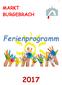 MARKT BURGEBRACH. Ferienprogramm