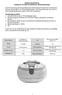 Bedienungsanleitung CodySonic CD-2900 Kontaktlinsen-Ultraschallreiniger
